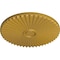 Ekena Millwork Shakuras Ceiling Medallion (For Canopies up to 5 1/2"), Hnd-Painted Iridescent Gold, 29 1/2"OD x 2"P CM30SHIGS - alternate 3